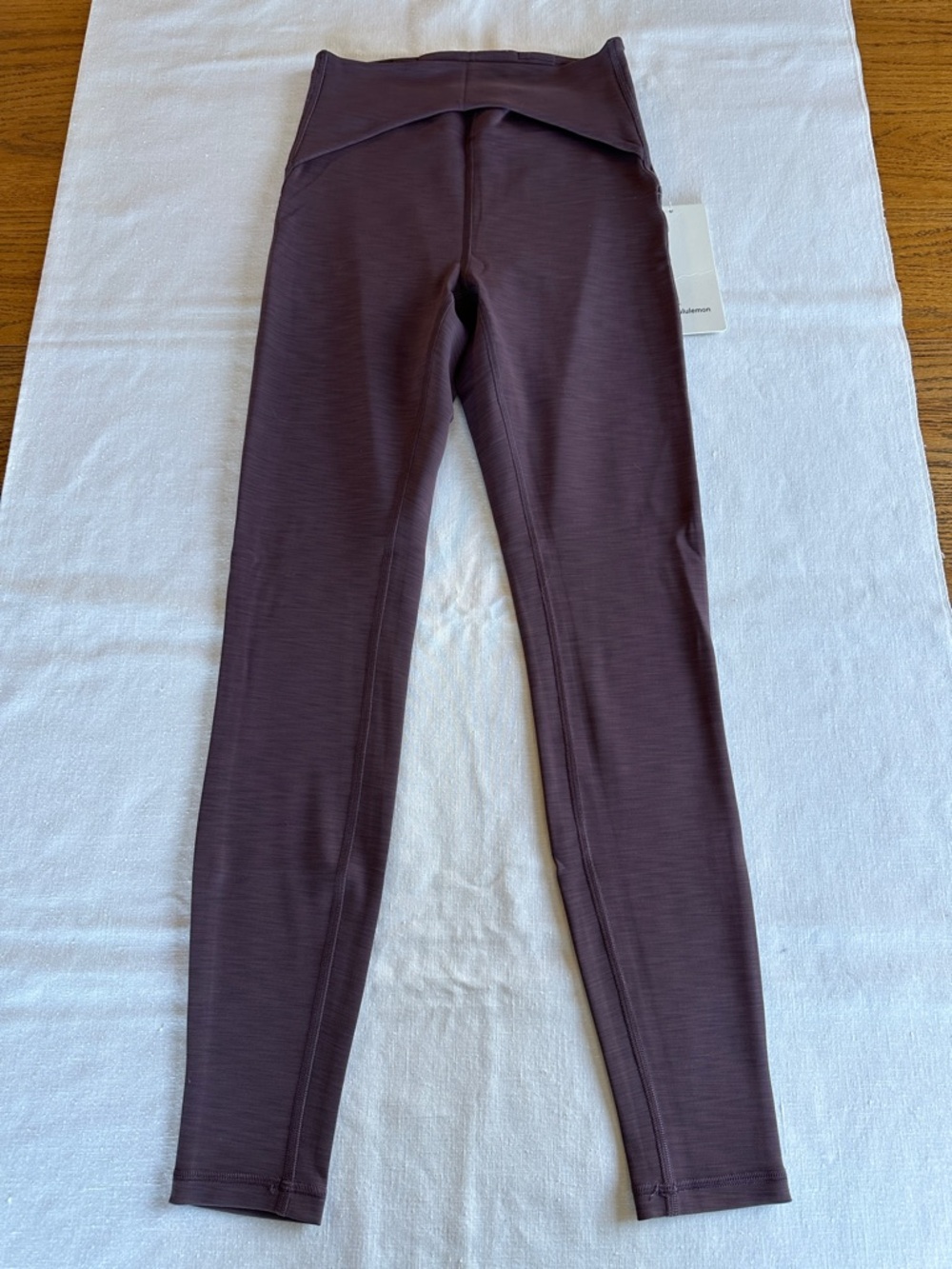 Lululemon Power Within Pant Heathered Black Currant 6 NWT